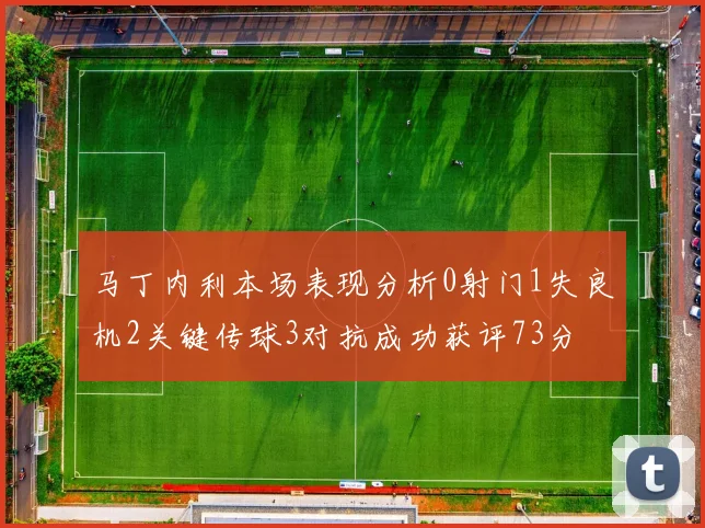 马丁内利本场表现分析0射门1失良机2关键传球3对抗成功获评73分